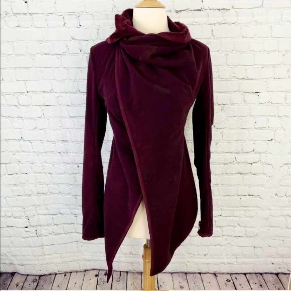 Define Lululemon Presence of Mind Jacket Maroon